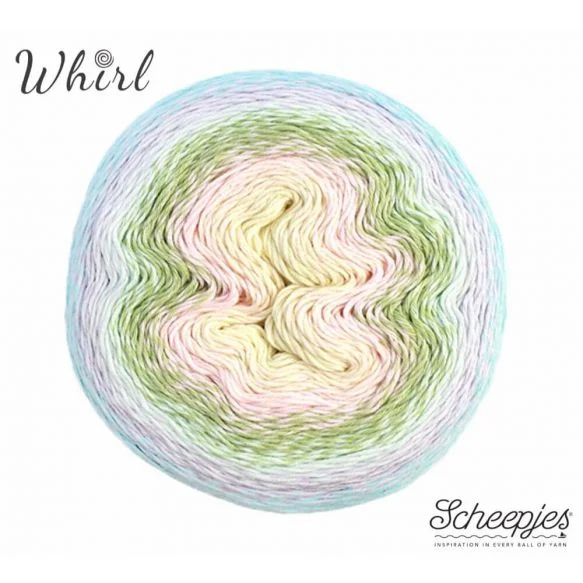 Billigare Kakgarn Whirl767 Melting Macaron Scheepjes