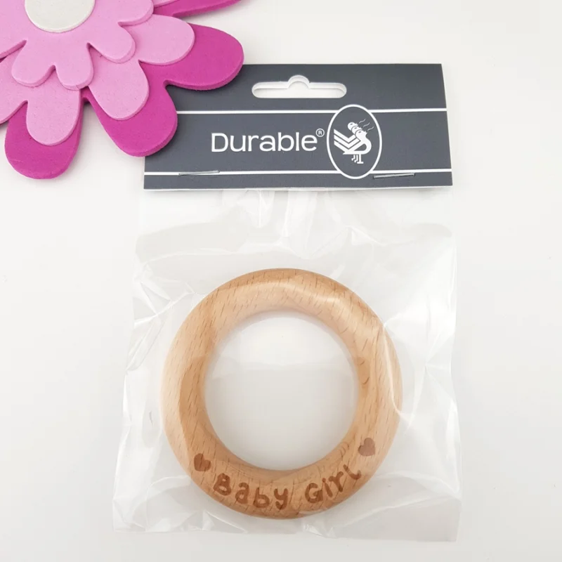 Kundfavorit Träringar Baby Girl 7 cmDurable 1 st