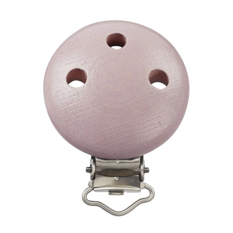 Sista chansen Träclips Premium 36 mm Schnulli Malva Gammelrosa 029