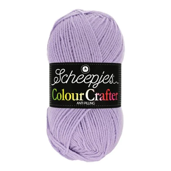 Begränsat erbjudande Colour Crafter 100 g Ljuslila Heerlen nr 1432