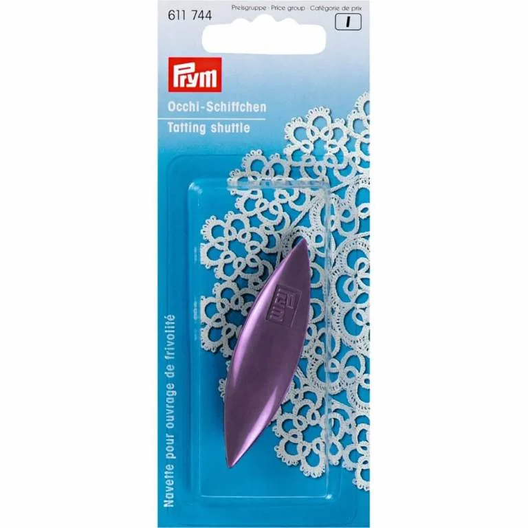 Frivolitetsskyttlar Mörkblå 1 st 65 mm 611 744 -2 Prym Outlet