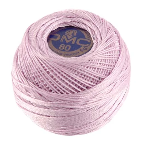 Erbjudande Virkgarn DMC Special Dentelles Nr 80 5g Bleklila 153
