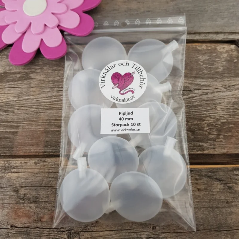 Pipljud 40 mm Babyleksaker Storpack 10 st Expressleverans
