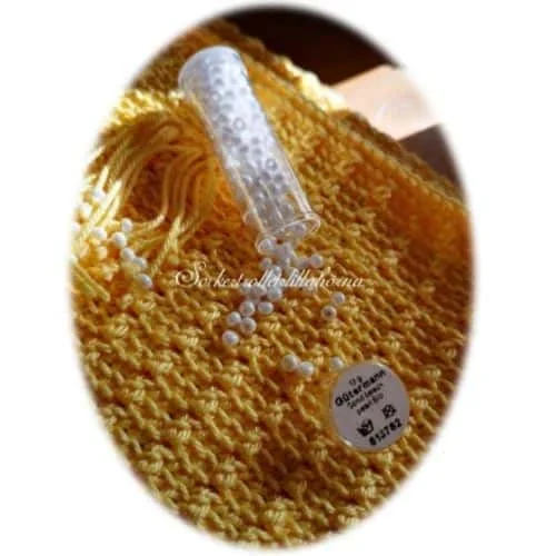 Begränsat antal Pärlor Gütermann Seed Beads 6 mm 1016 Vita