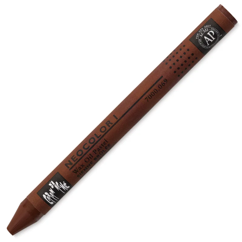 Krita dockmålning kinder 1 st Brun Burnt Sienna 069 Säker betalning