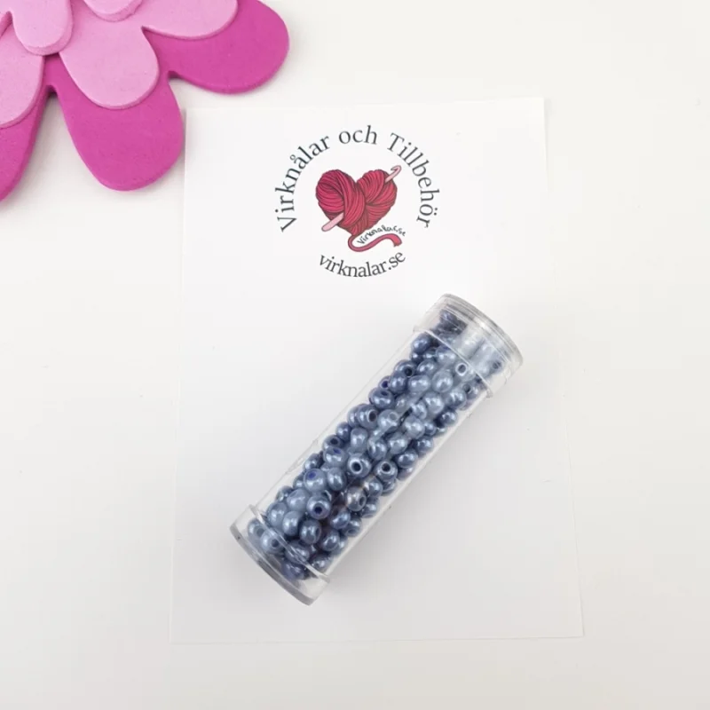 Begränsad tid Pärlor Gütermann Seed Beads 6 mm 6255 Jeansblå
