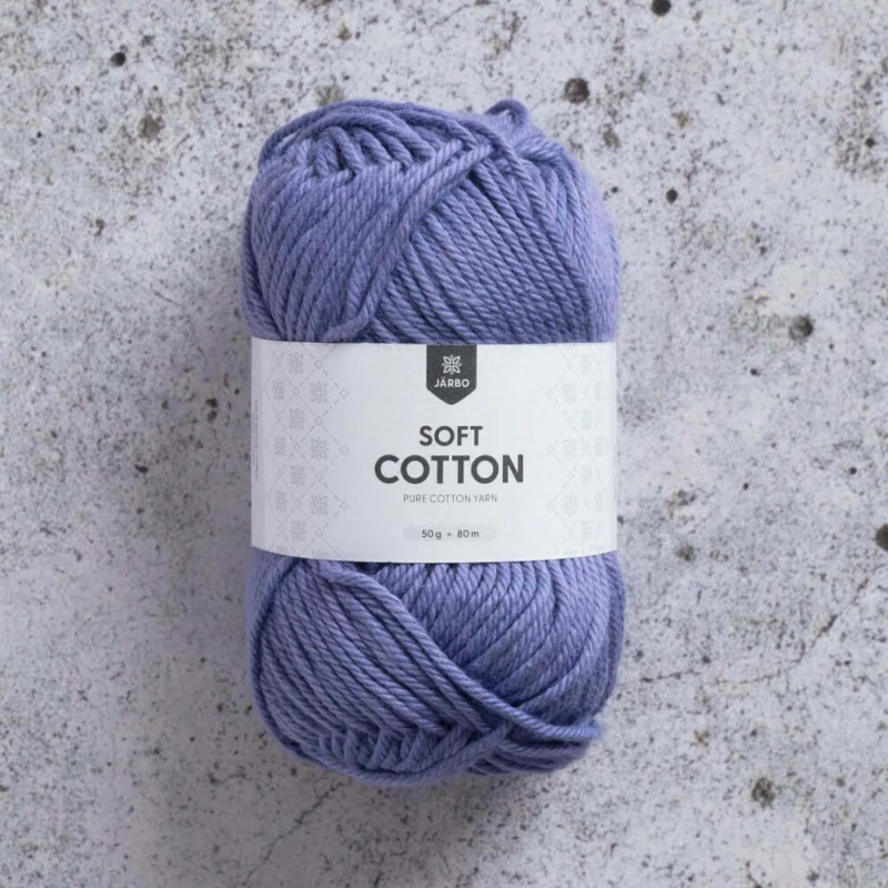 Soft Cotton 50 g Purple Blålila 8844 Populär
