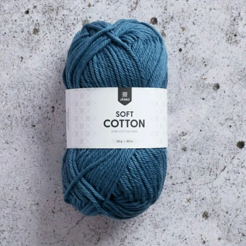 Nyhet Soft Cotton 50 g Jeans Blue 8862