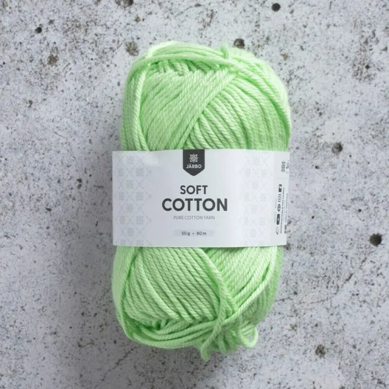 Handla nu Soft Cotton 50 g Pistachio Ljusgrön 8876