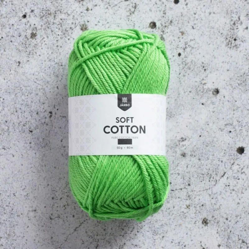 Kampanj Soft Cotton 50 g Lime Grön 8847