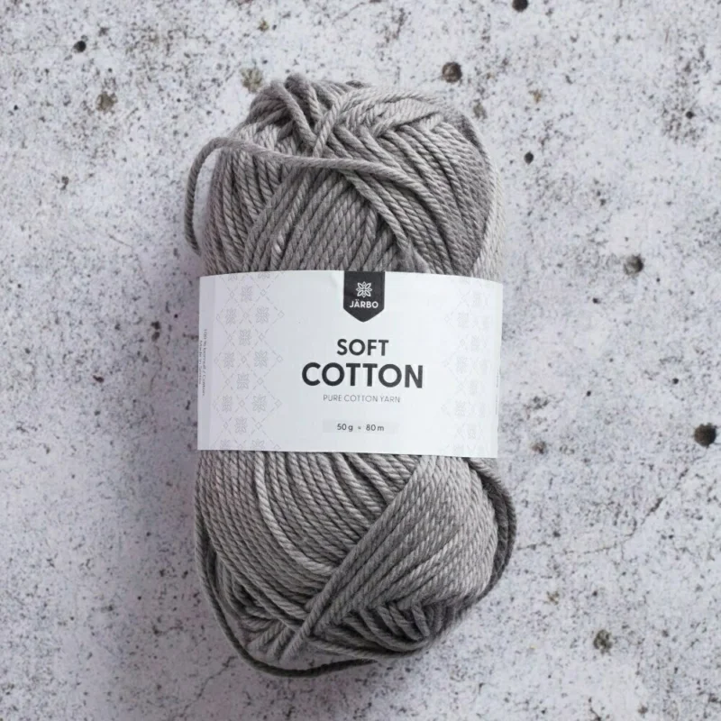 Soft Cotton 50 g Stone Mellangrå 8836 Lägg i varukorgen