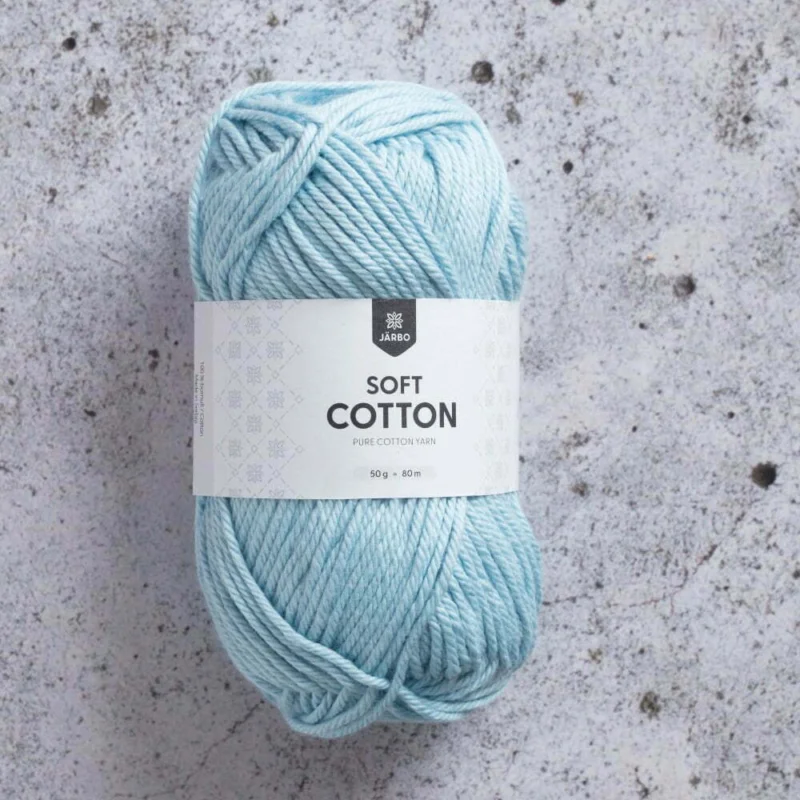 Soft Cotton 50 g Paled blue Ljusblå 8849 Endast idag