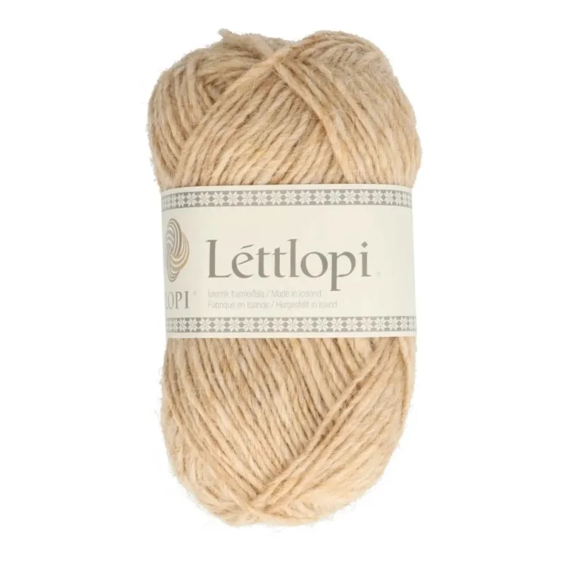 Lettlopi Ullgarn Straw 50 g nr 1418 risnedsättning
