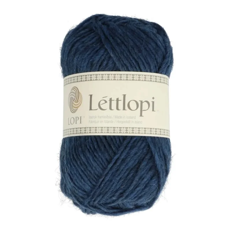 Lettlopi Ullgarn Mörkblå Ocean Blue 50 g 9419 Reapris
