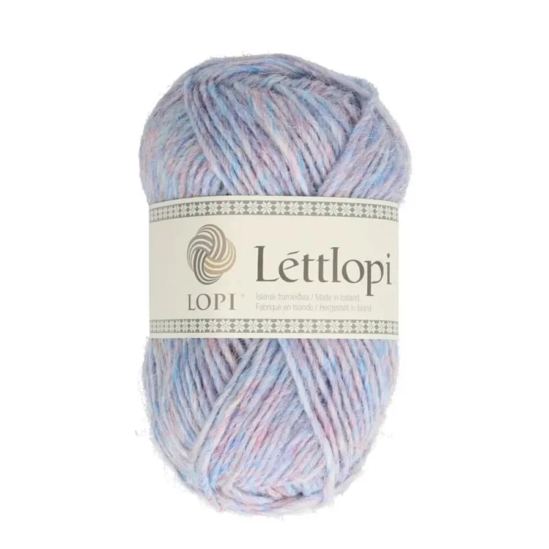 Premium Lettlopi Ullgarn Ljusblå Milkyway 50 g nr 1702