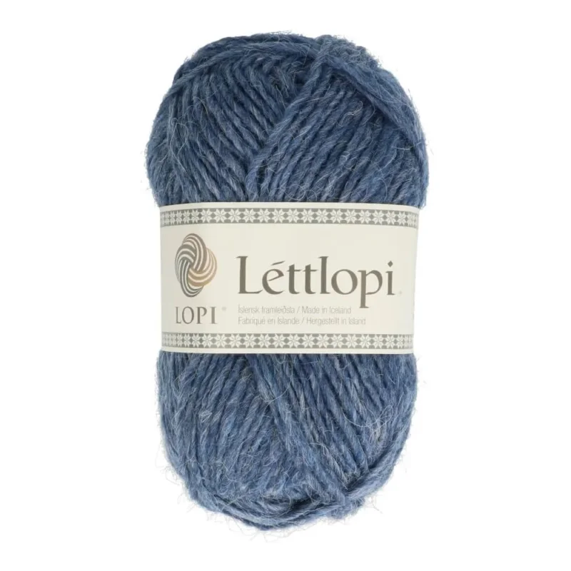 Handla nu Lettlopi Ullgarn Blå Fjord Blue nr 1701