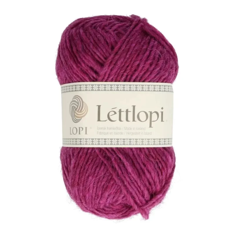 Lettlopi Ullgarn Mörkrosa Royal Fuchsia nr 1705 Billig