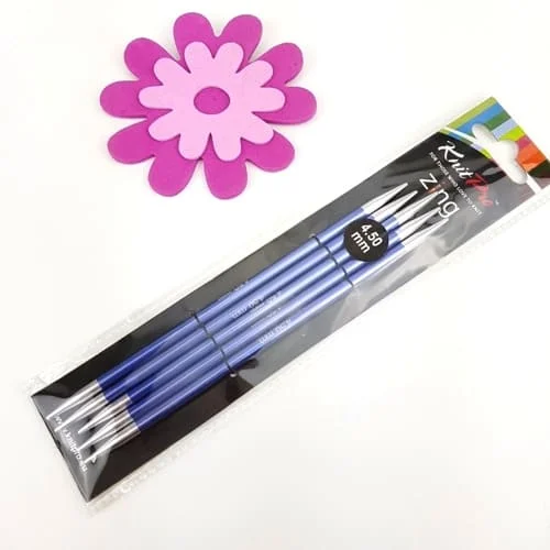 KnitPro Zing Strumpstickor 15 cm4.5 mm 47010 Kampanj