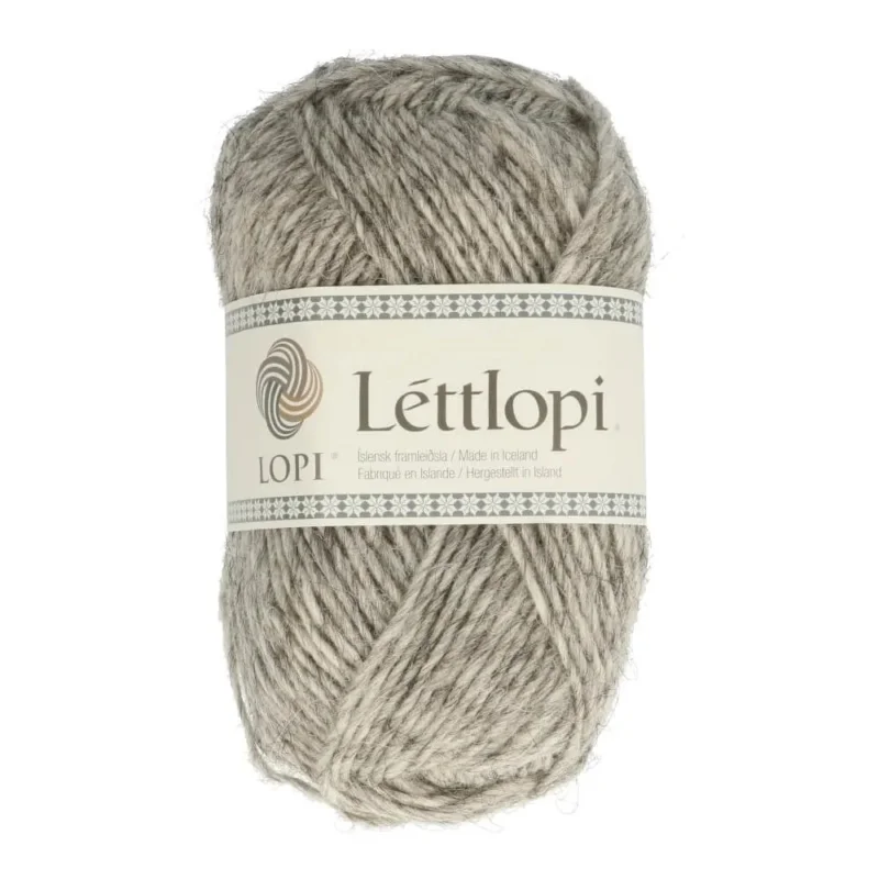 Köp nu Lettlopi Ullgarn Grå Ash Heather 50 g 0056