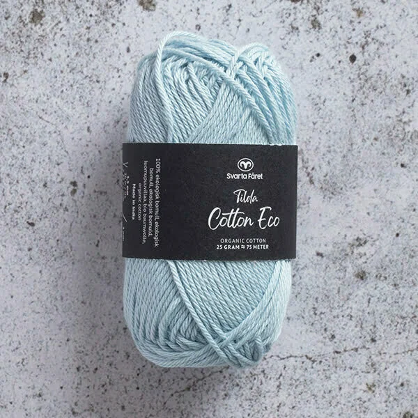 Endast idag Tilda Cotton Eco 25 gLjusblå Nr 274 – Storpack 10 st