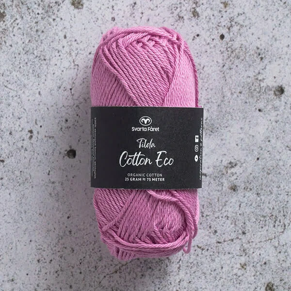 Snabb leverans Tilda Cotton Eco 25 gMellanRosa Nr 248 – Storpack 10 st