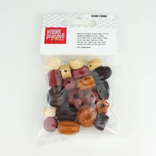 Träpärlor Knorr PrandellFormmix Nr 1Brunmix Premium