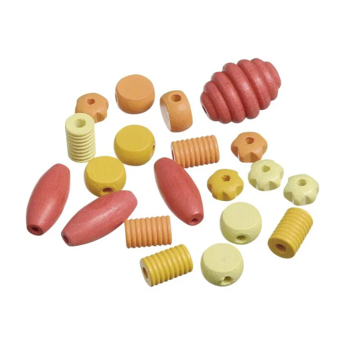 Beställ idag Träpärlor Knorr Prandell Formmix Nr 2 Orangemix