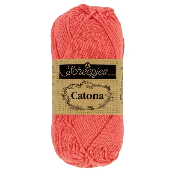 Sänkt pris Catona garn Scheepjes Watermelon 50 g nr 252