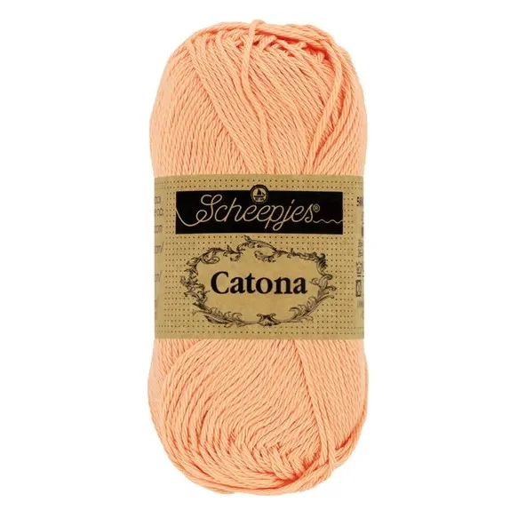 Catona garn Scheepjes Vintage Peach 50 g 414 Rabatt
