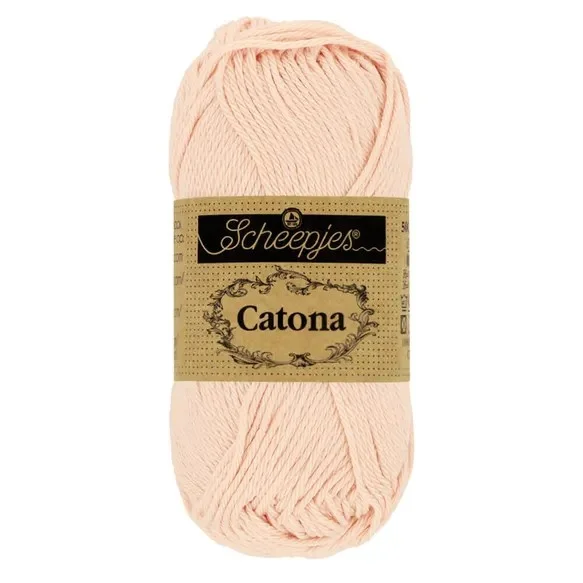Säker betalning Catona garn Scheepjes Petal Peach 50 g nr 263