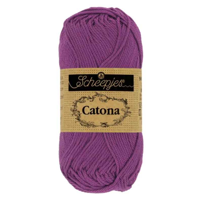 Catona garn Scheepjes Ultra Violet 50 g nr 282 Bästa pris