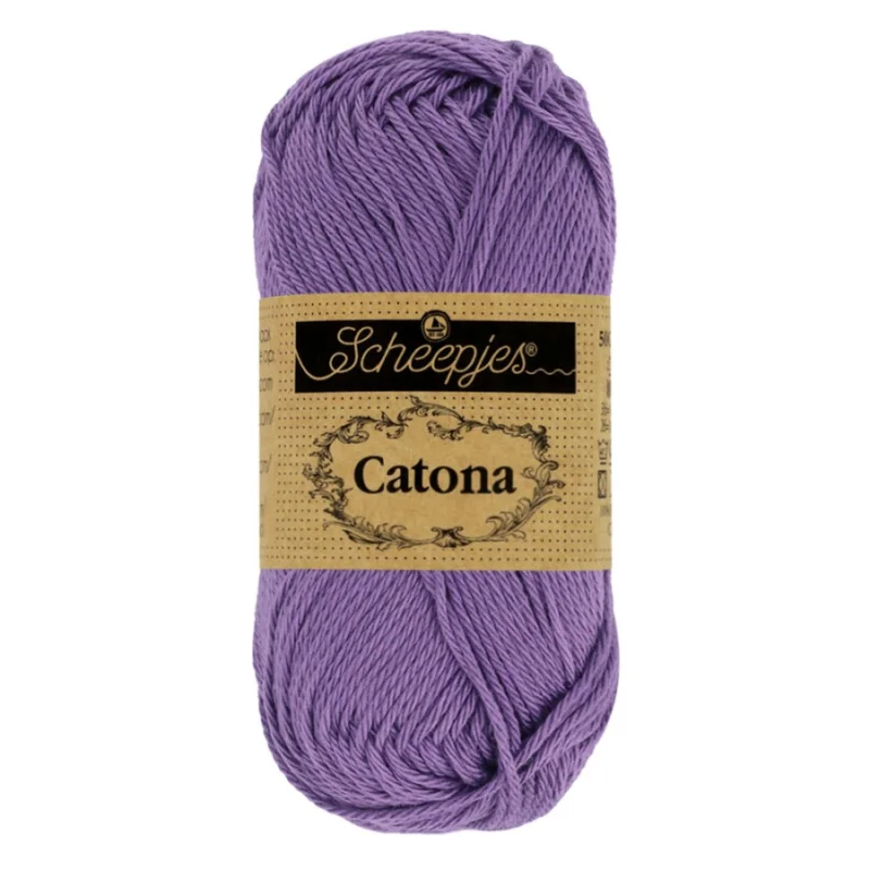 Catona garn Scheepjes Delphinium Lila 50 g 113 Billig
