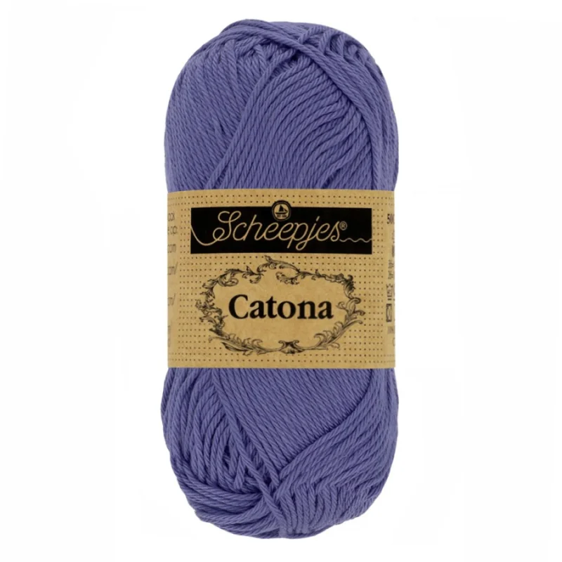 Lågt pris Catona garn Scheepjes Deep Amethyst 50 g 508