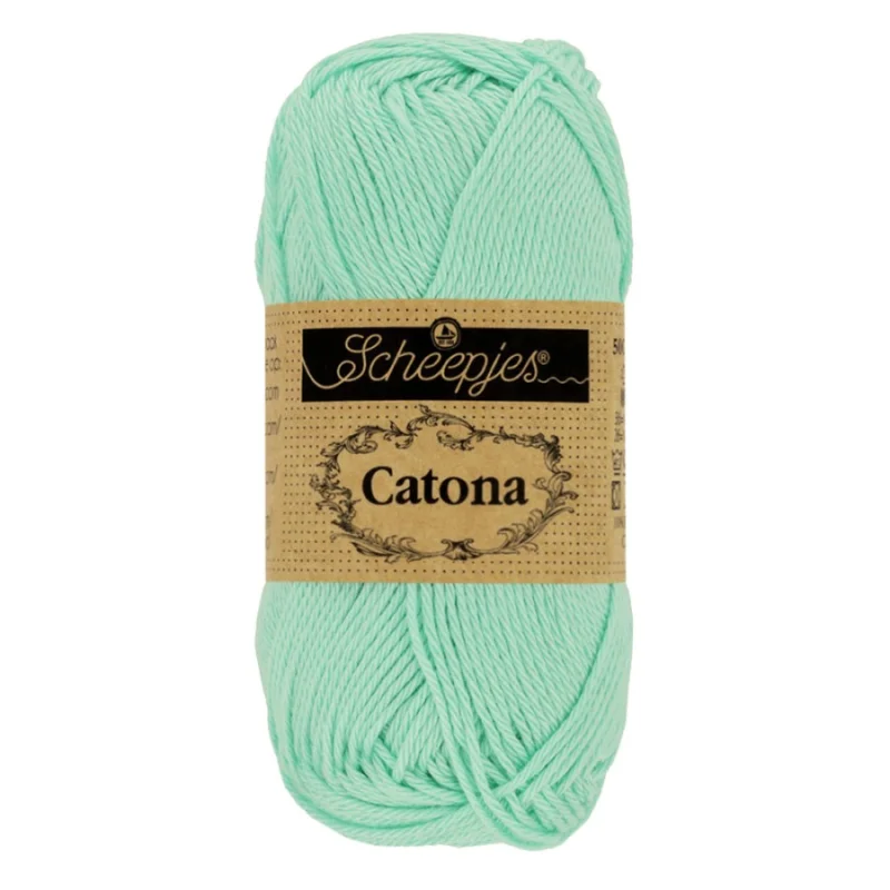 Köp nu Catona garn Scheepjes Chrystalline Mint 50 g 385