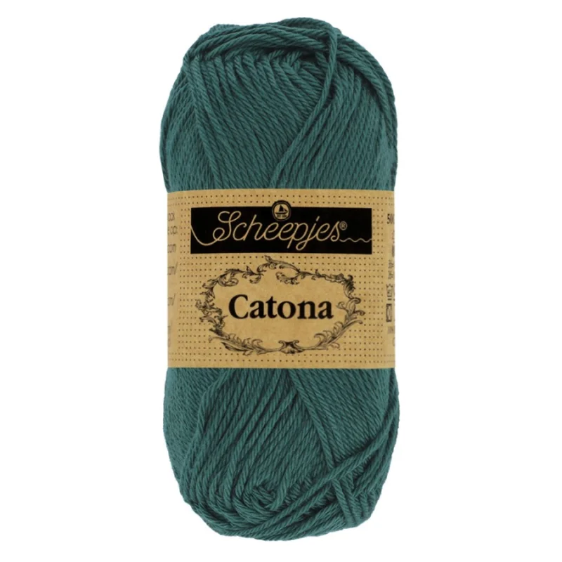Billigare Catona garn Scheepjes Spruce 50 g nr 244