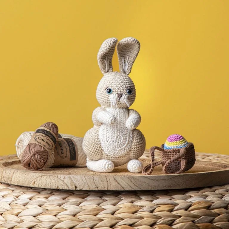 Materialkit Virka Bueno the Bunny fr Scheepjes Engelskt mönster Rabatt