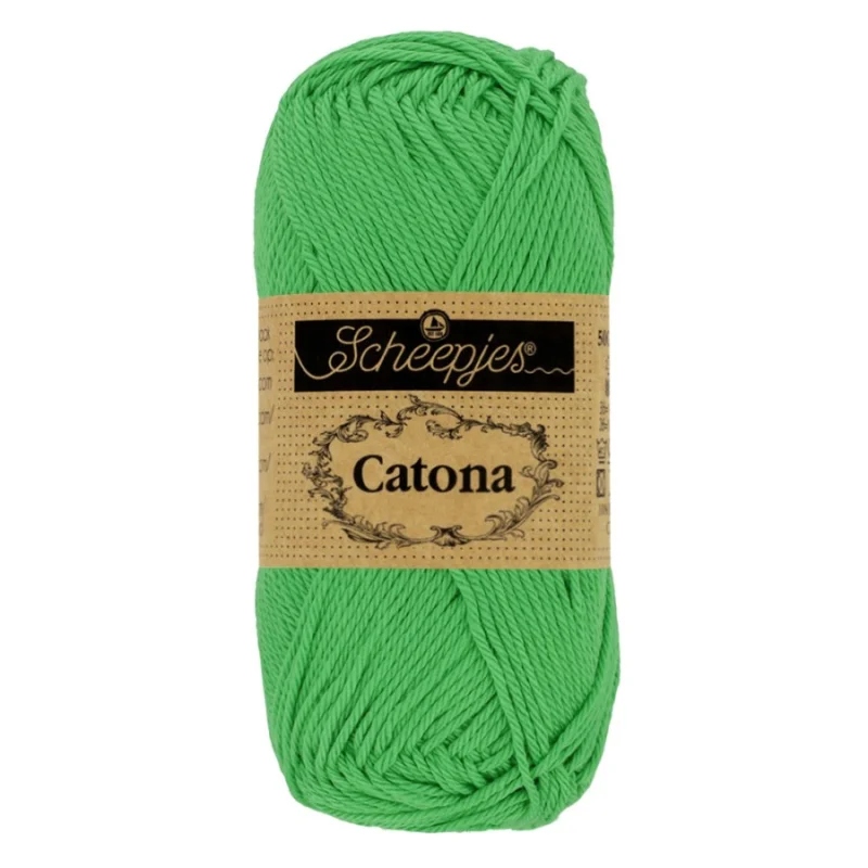 Catona garn Scheepjes Mörkare Apple Green 50 g 389 Utförsäljning