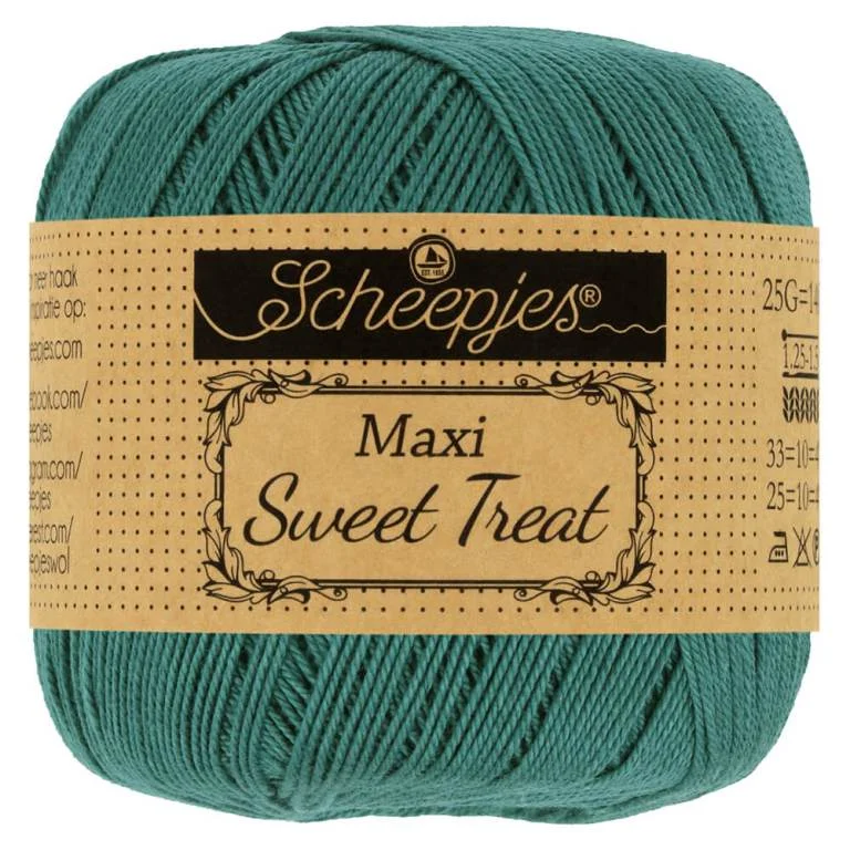 Virkgarn Maxi Sweet Treat 25 g Deep Ocean 391 Fynd