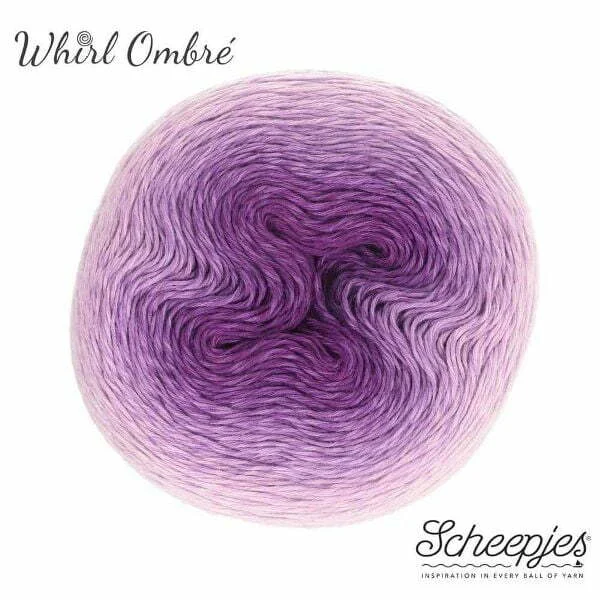 Kakgarn Whirl 558 Shrinking Violet Scheepjes Fynd
