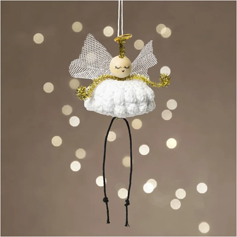 Materialkit Virka 1 st Söt Ängel 977484 Endast idag