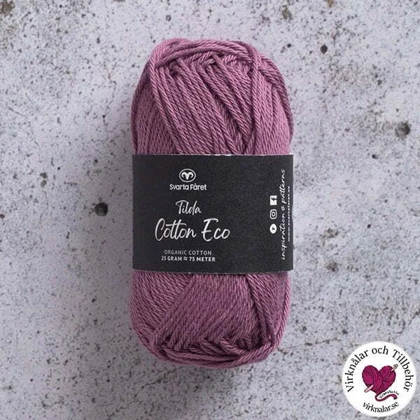 Kampanj Tilda Cotton Eco 25 g VarmLila Nr 263