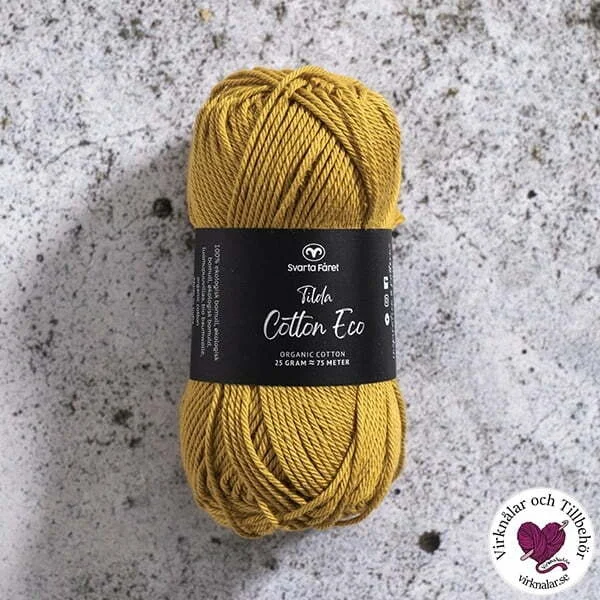 Billigare Tilda Cotton Eco 25 gHoney Yellow Nr 231