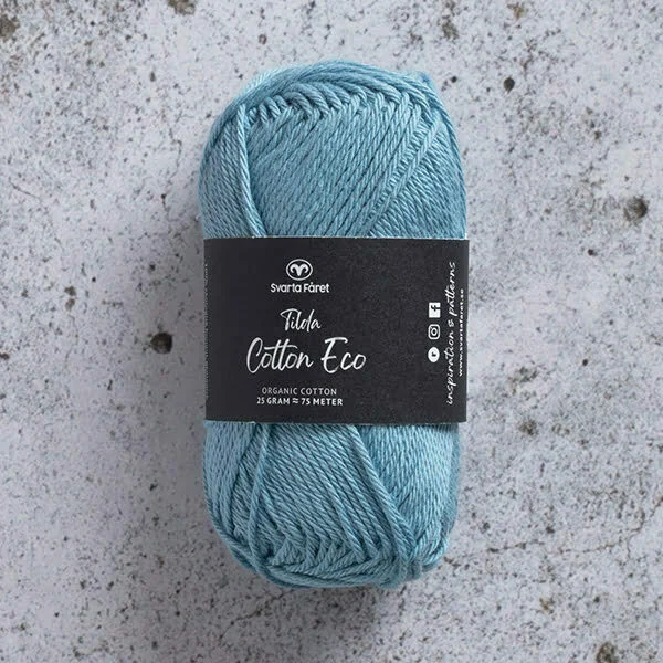 Tilda Cotton Eco 25 gMellanblå Nr 280 Utförsäljning