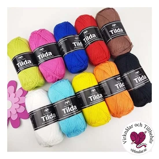 Reapris Garnpaket Svarta FåretTilda Happy color 10 p