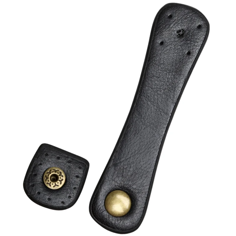 Erbjudande Väskstängning Lock flap Svart Brons 22345 Go Handmade