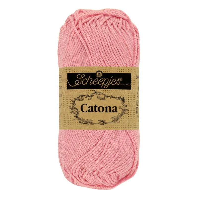Catona garn Scheepjes Rosa Marshmallow50 g 518 Reapris