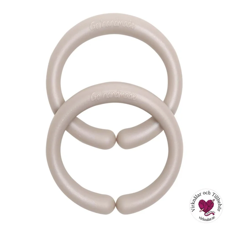 BarnvagnsringarMushroom Gråbeige 60 mm 2p 11014 Lågt pris
