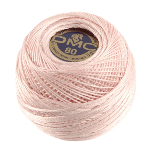 Beställ nu Virkgarn DMC Special Dentelles Nr 80 5gBlekrosa 818