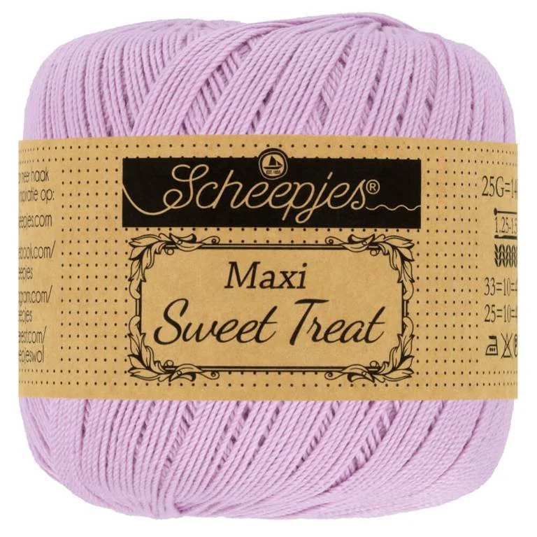 Virkgarn Maxi Sweet Treat 25 g Light Orchid 226 Expressleverans