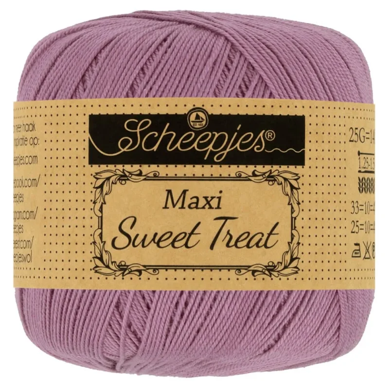 Nedsatt pris Virkgarn Maxi Sweet Treat 25 g Amethyst 240